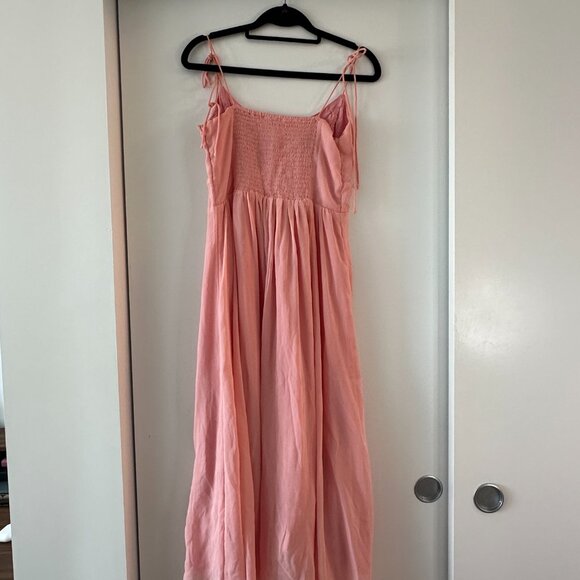 Abercrombie & Fitch Midi Dress (Pink) - Picture 4 of 8